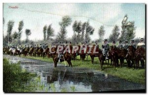 Postcard Old Army Guado