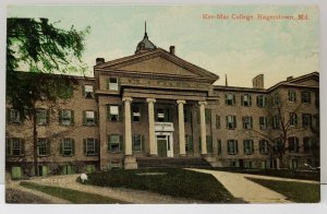 Hagerstown Maryland Kee-Mar College 1908 Postcard B15