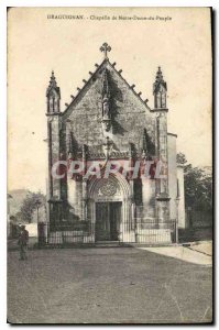 Postcard Draguignan Old Chapel of Our Lady of the People