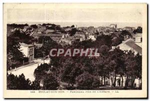 Old Postcard Soula Sea Panorama Taken De L Abbaye