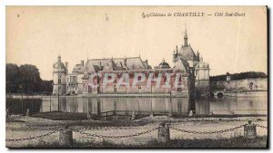 Old Postcard Chateau de Chantilly Cote Sud Ouest