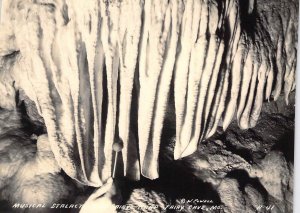 RPPC,Musical Stalactic, Fairy Cave(Talking Rocks Cave),Branson MO,Old Post Card