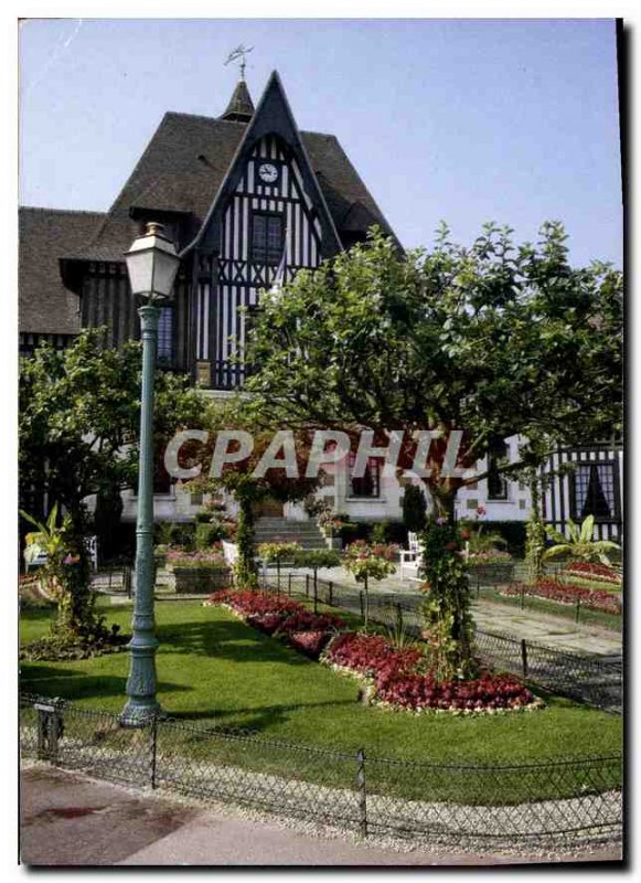 Modern Postcard Deauville Calvados global reputation baineaire The Station Ho...