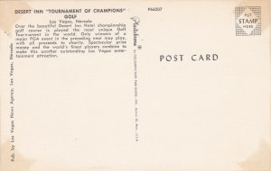 Nevada Las Vegas Desert Inn Tournament Of Champions Golf sk6496