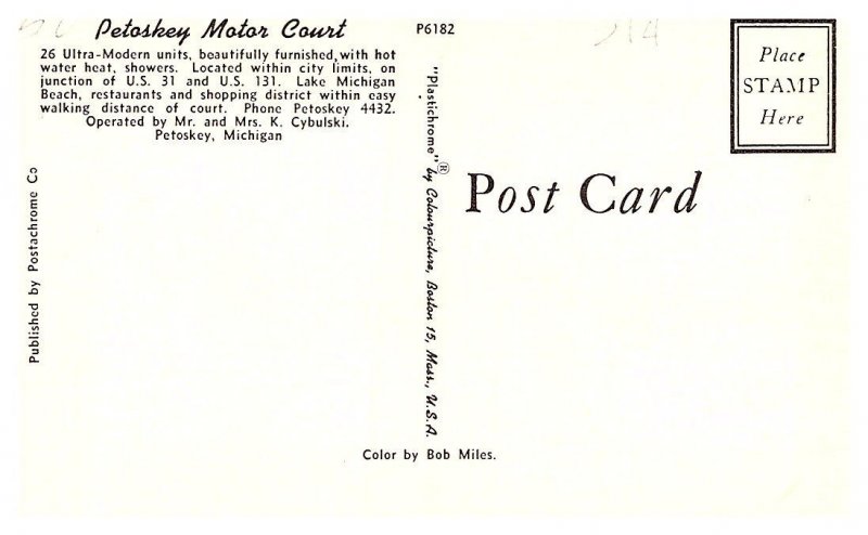 Michigan Petoskey Motor Court