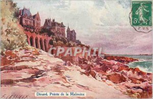 Old Postcard Dinard Pointe de la Malouine