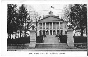 The State Capitol Building in Augusta Maine