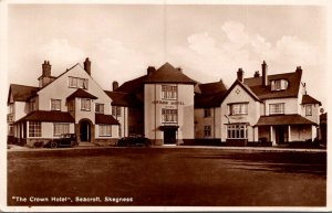 England England Skegness Seacroft The Crown Hotel Real Photo