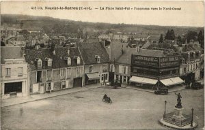 CPA NOGENT-le-ROTROU-La Place St-Pol-Panorama vers le Nord Ouest (28618)