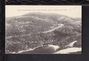 Echo Lake,Acadia National Park,ME Postcard 