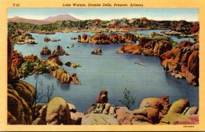 Arizona Prescott Granite Dells Lake Watson Curteich