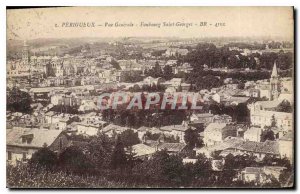 Old Postcard Perigueux Vue Generale Faubourg Saint George