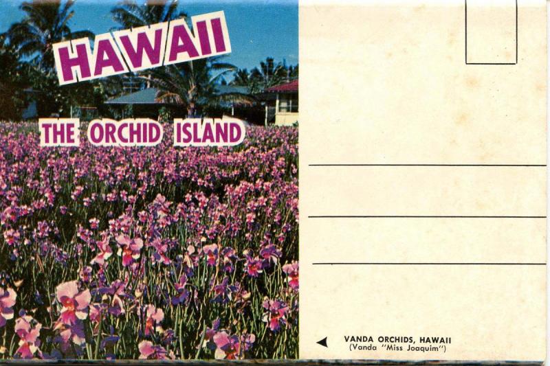 Folder - Hawaii, The Orchid Island (11 Views + Covers + Narrative)