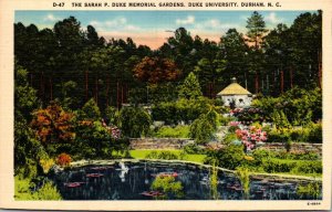 North Carolina Durham The Sarah P Duke Memorial Gardens Duke University 1942