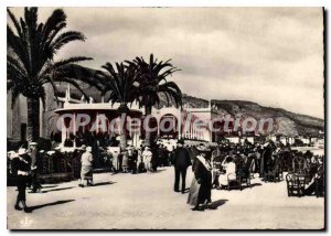 Postcard Moderne Menton new casino