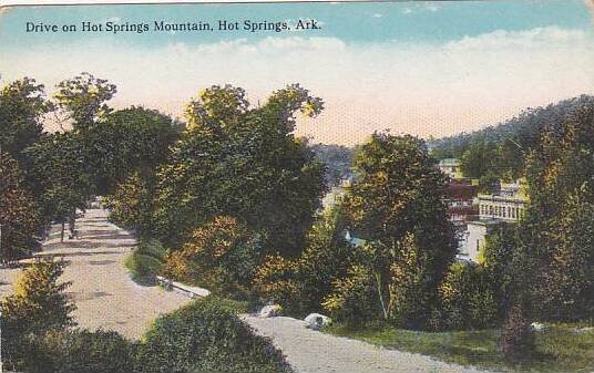 Arkansas Hot Springs Drive On Hot Springs Mountain