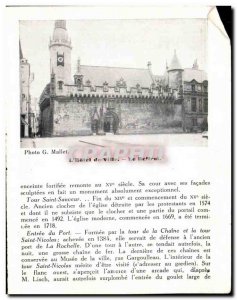 Feuillet La Rochelle City Hall belfry Gold Mapais the Place de Verdun