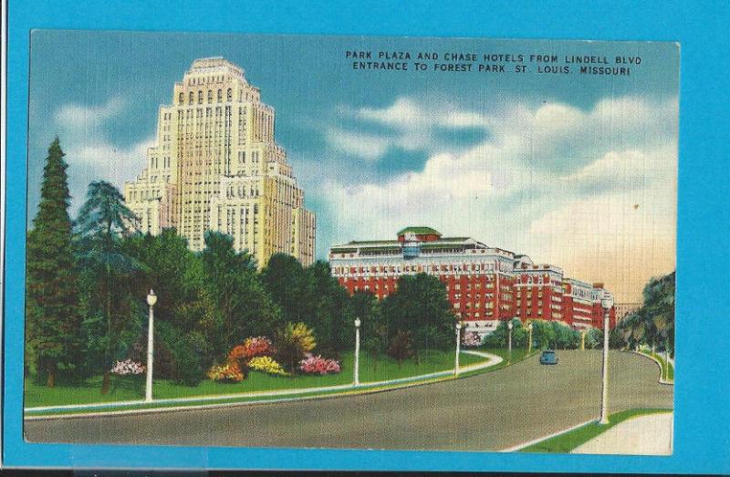  Postcard Park Plaza Chase Hotel St Louis Missouri   # 300