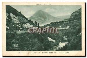 Postcard Old Jura la Vallee of Bienne near St. Claude