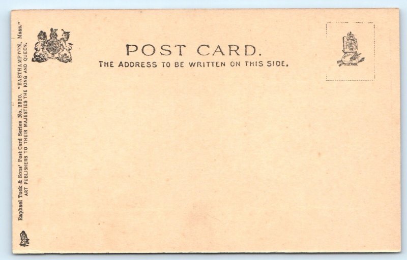 Easthampton MA River Street Bridge Manhan River Postcard Massachusetts