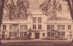 Kauke Hall College Of Wooster Ohio 1954