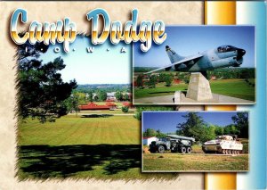 IA, Iowa  CAMP DODGE  National Guard~Military Training Area  TANK  4X6 Postcard