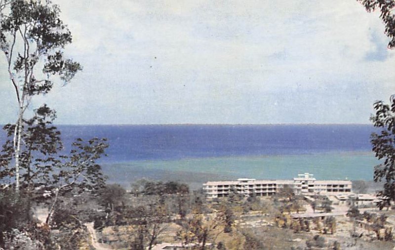 Montego Beach Hotel from the Hill Montego Bay Jamaica Unused 