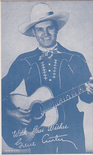 Cowboy Arcade Card Gene Autry