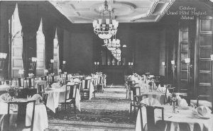G62/ Foreign RPPC Postcard Gothenburg Goteborg Grand Hotel Sweeden Interior
