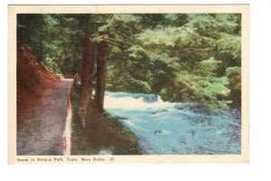 Scene in Victoria Park, Truro, Nova Scotia,