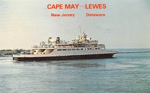 Lewes, Del. Ferry  Cape May NJ 