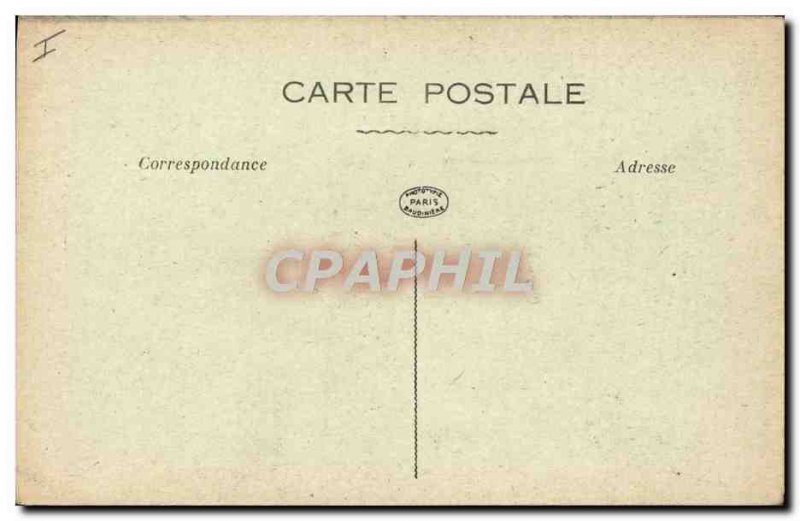 Postcard Old Protestant Temple Bar le Duc