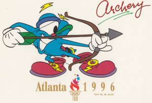 Archery Atlanta 1996 Rare American Olympic Games Postcard