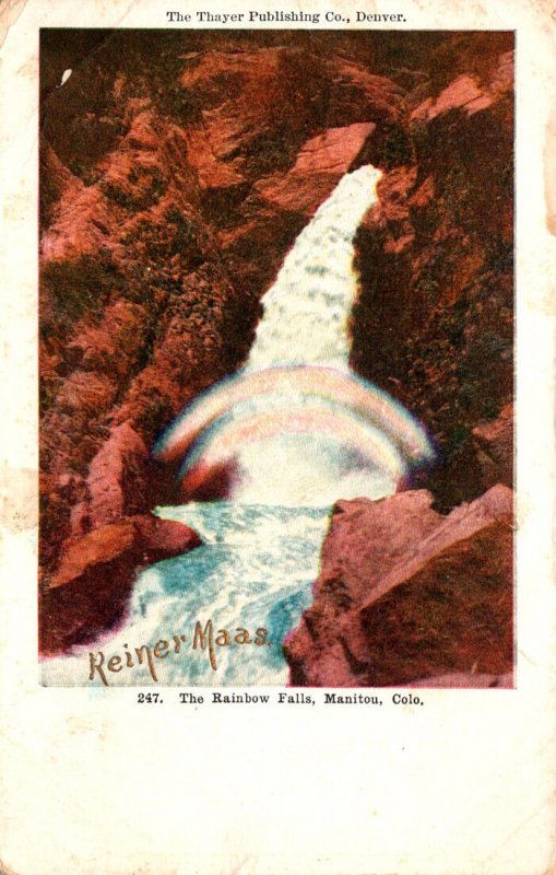 Colorado Manitou The Rainbow Falls