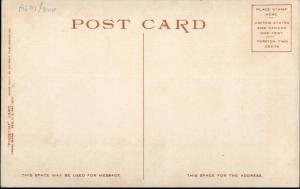 Rockland ME Samoset Interior c1910 Detroit Publishing Postcard