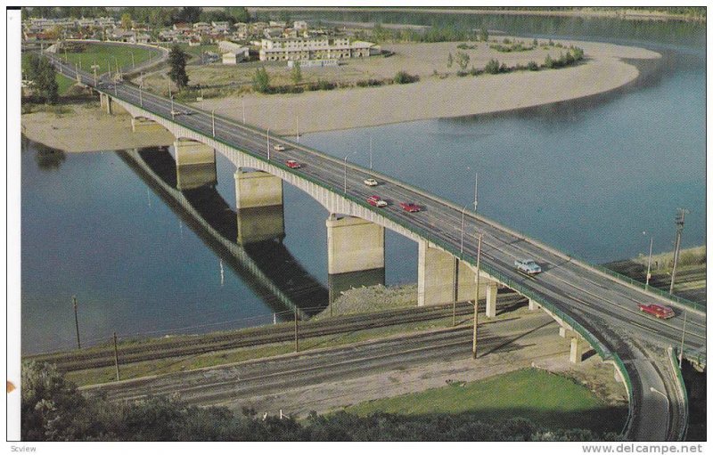 Overlander Bridge , KAMLOOPS , B.C. , Canada ,  50-60s