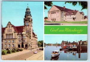 Gruss aus Wittenberge GERMANY multiview 4x6 Postcard