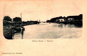 Indonesia Kleine Boom Batavia Vintage Postcard 09.84