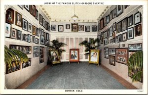 Postcard Lobby of the Famous Elitch Gardens Theatre in Denver, Colorado~139639
