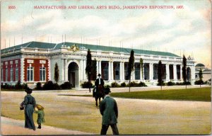 Manufactures & Liberal Arts Building Jamestown Expostition VA DB Postcard 