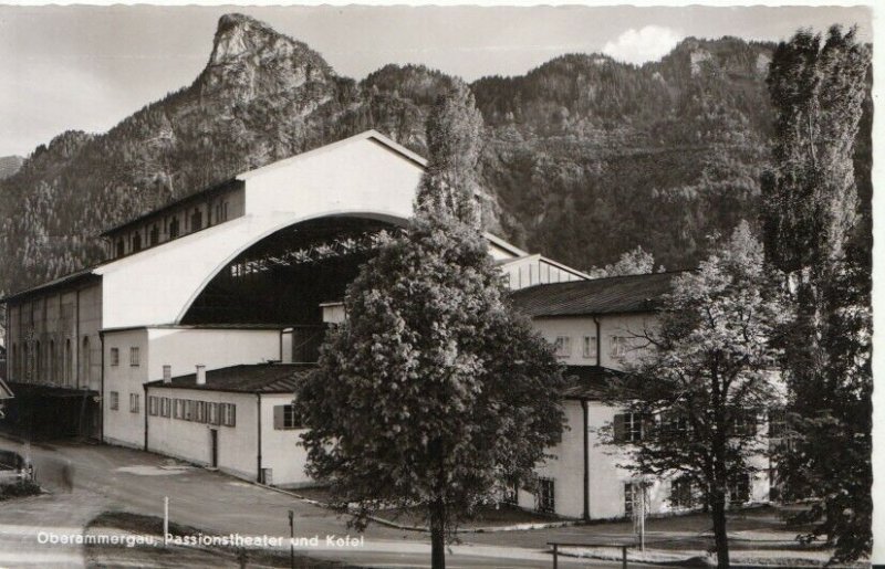 Germany Postcard - Oberammergau - Passionstheater Und Kofel - TZ12212