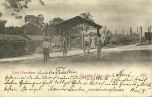 ceylon, Ragama POW Camp BOER WAR Laundry Room 1902 Sent by Prisoner 2802 Lauber