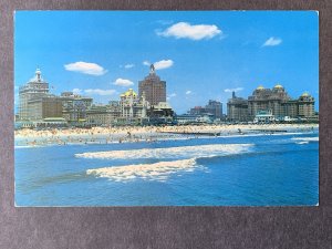 Skyline Of Atlantic City NJ Chrome Postcard H1177083612