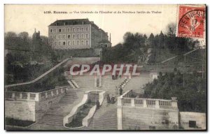 Old Postcard Rennes Vue Generale of I escaller and New Garden Tabor