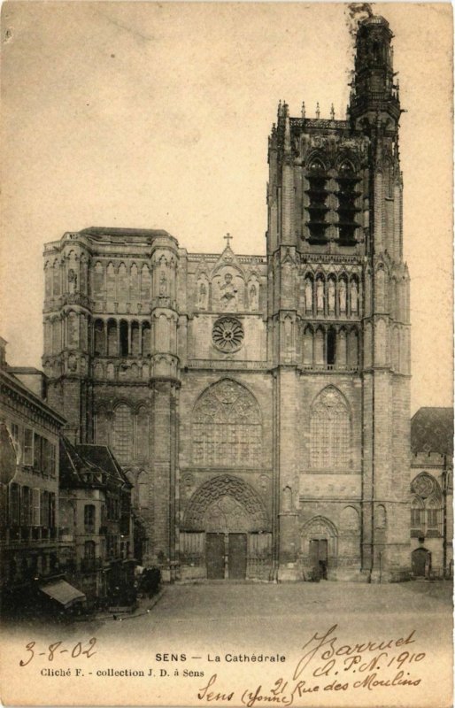 CPA Bourgogne Yonne Sens La Cathdrale (983032)