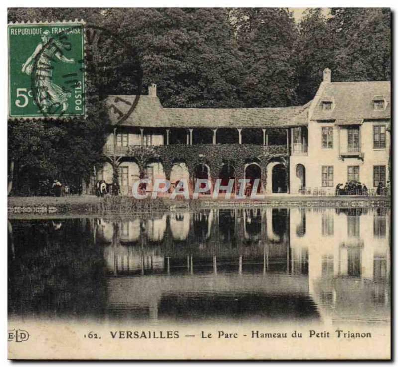 Old Postcard Versailles Petit Trianon Hamlet Park House Queen