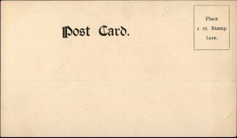 Gorham NH Glen House August Camp App Mountain Club c1905 Postcard