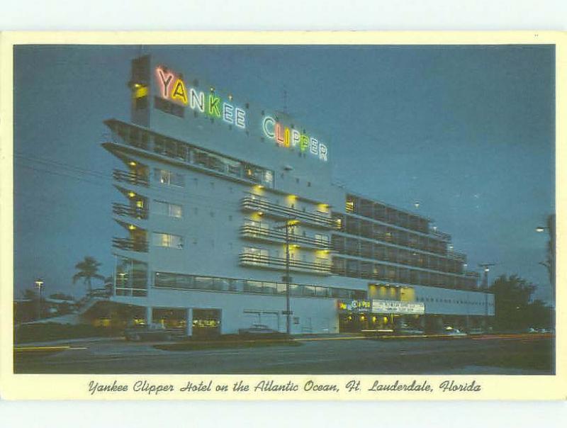 Pre-1980 YANKEE CLIPPER HOTEL Fort Lauderdale Florida FL HQ2282