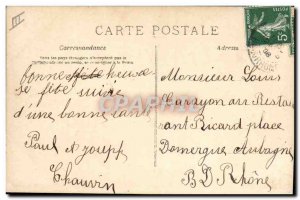 Old Postcard Louis Surname