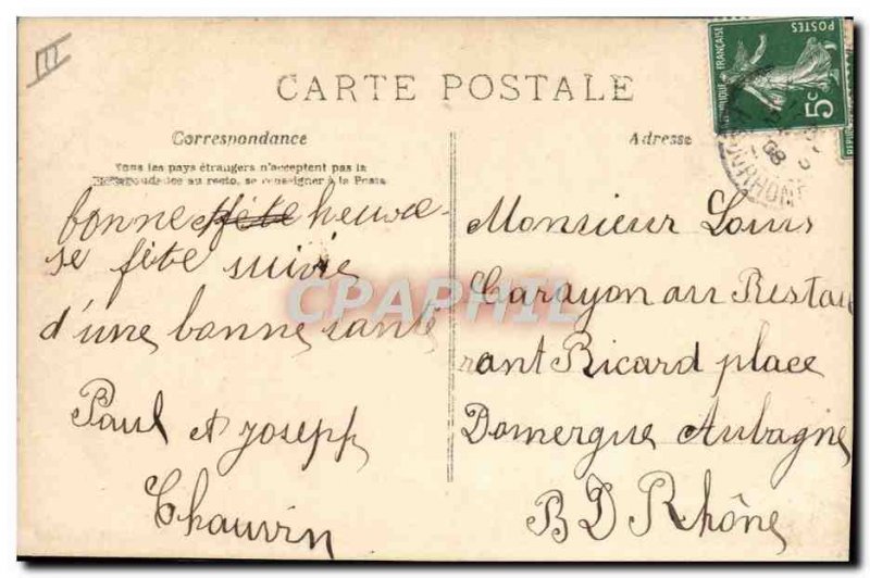 Old Postcard Louis Surname